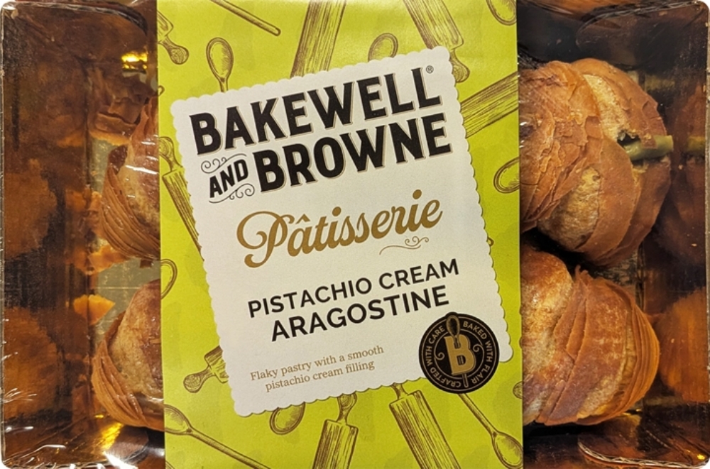 BAKEWELL AND BROWNE Pâtisserie - Pistachio Cream Aragostine 170g