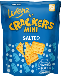 LORENZ Mini Crackers - Salted 100g