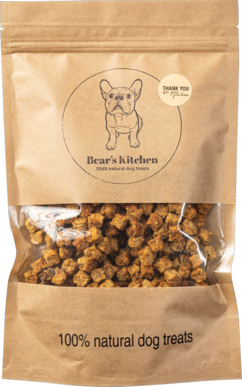 BEAR'S KITCHEN Fish Training Cubes 100g