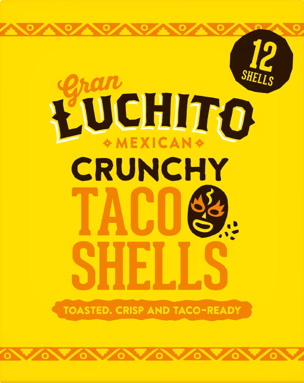 GRAN LUCHITO Crunchy Taco Shells 150g