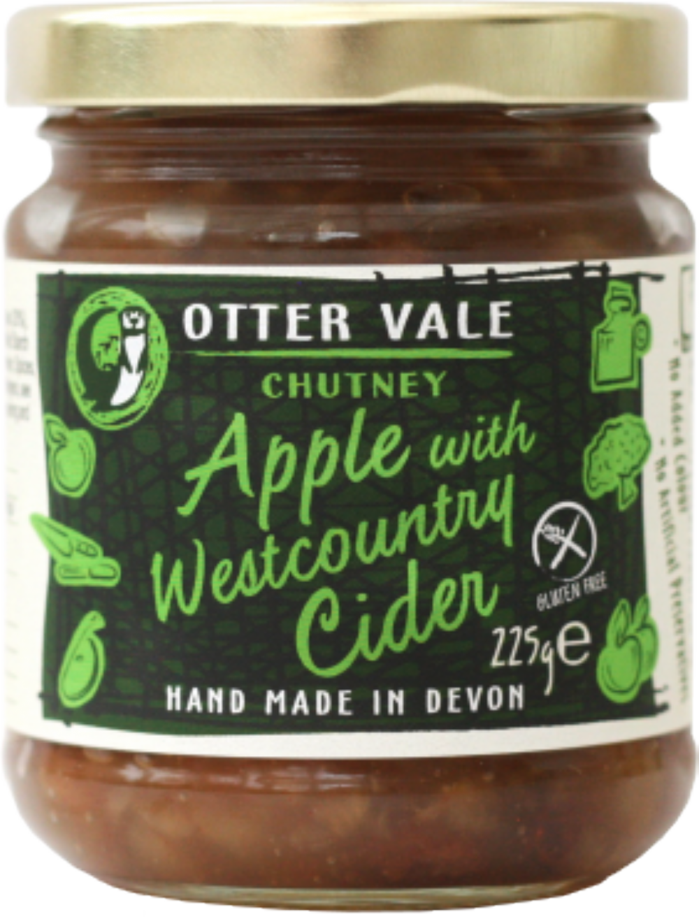 Otter Vale Apple Chutney with West Country Cider 225g