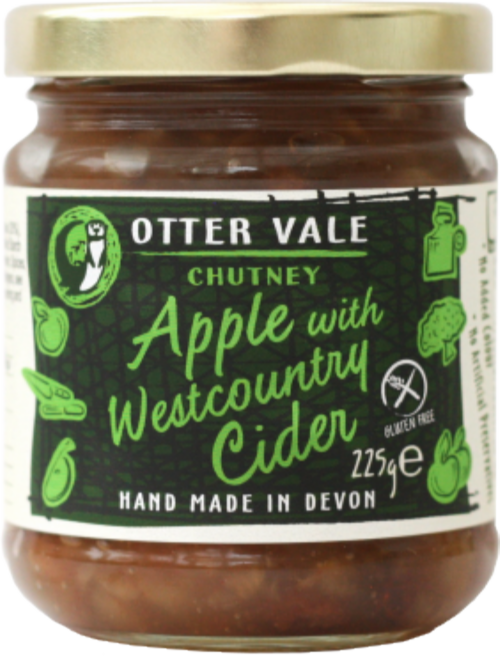 OTTER VALE Apple Chutney with West Country Cider 225g