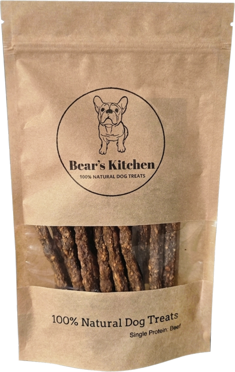 BEAR'S KITCHEN Beef Meat Sausages 100g