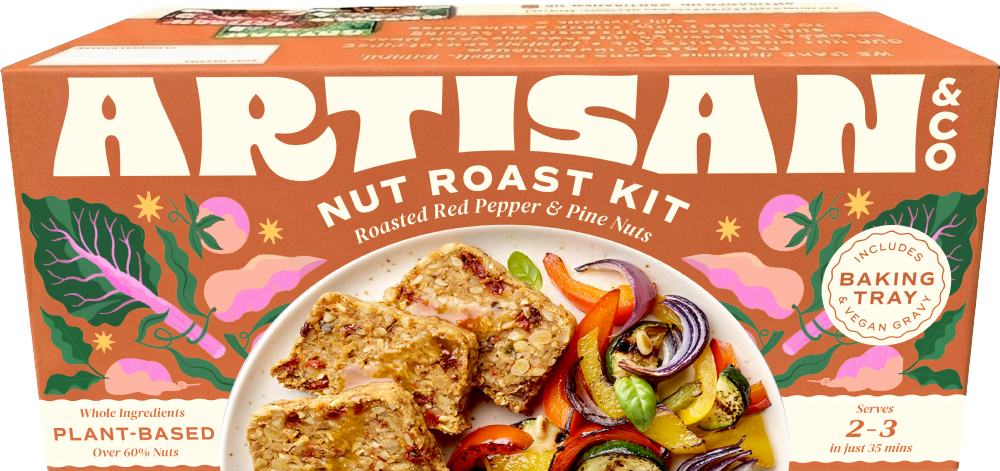 ARTISAN & CO Nut Roast Kit - Roasted Red Pepper & Pine Nuts 215g