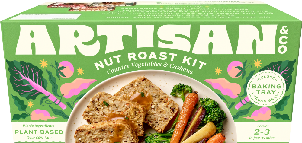ARTISAN & CO Nut Roast Kit - Country Vegetables & Cashews 215g