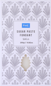 PME CAKE Sugar Paste Fondant - White 250g