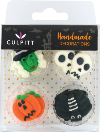 CULPITT Handmade Cake Decorations - Halloween 12pc