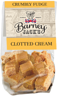 BARNEY JACK'S Crumbly Fudge - Clotted Cream 150g