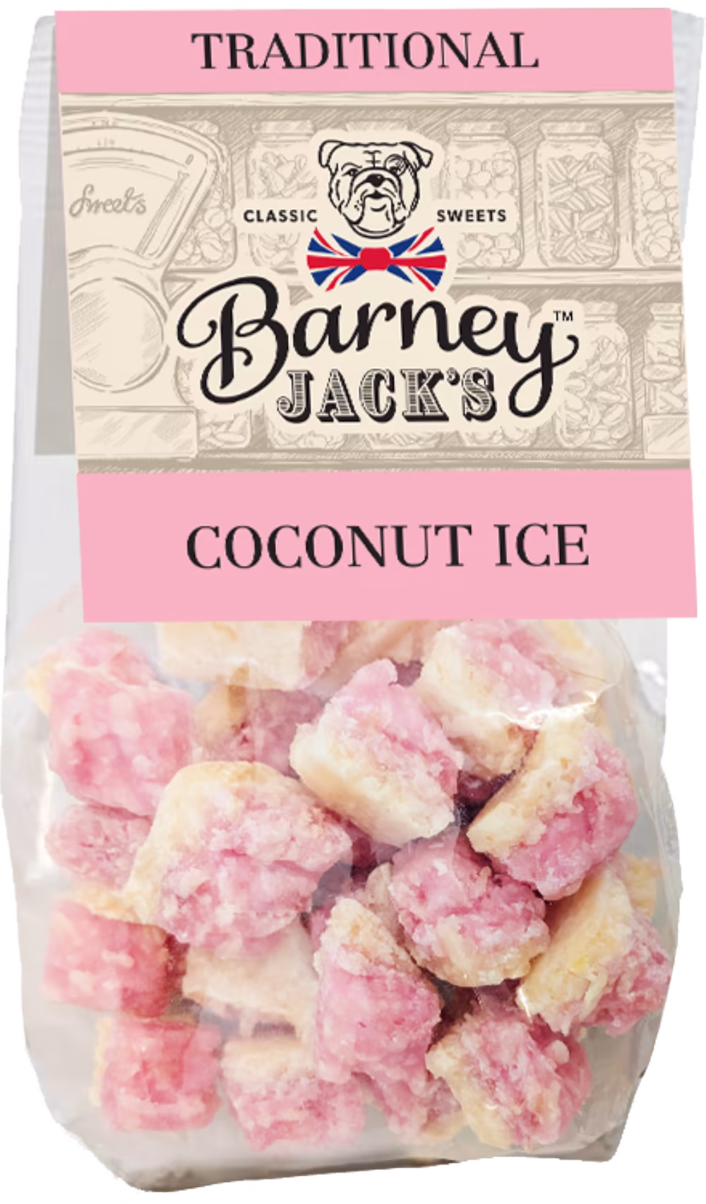 BARNEY JACK'S Traditional Coconut Ice 150g