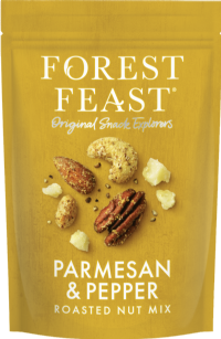 FOREST FEAST Parmesan & Pepper Roasted Nut Mix 120g