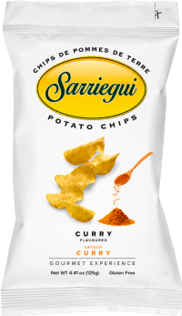 SARRIEGUI Potato Chips - Curry 125g