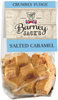 BARNEY JACK'S Crumbly Fudge - Salted Caramel 150g