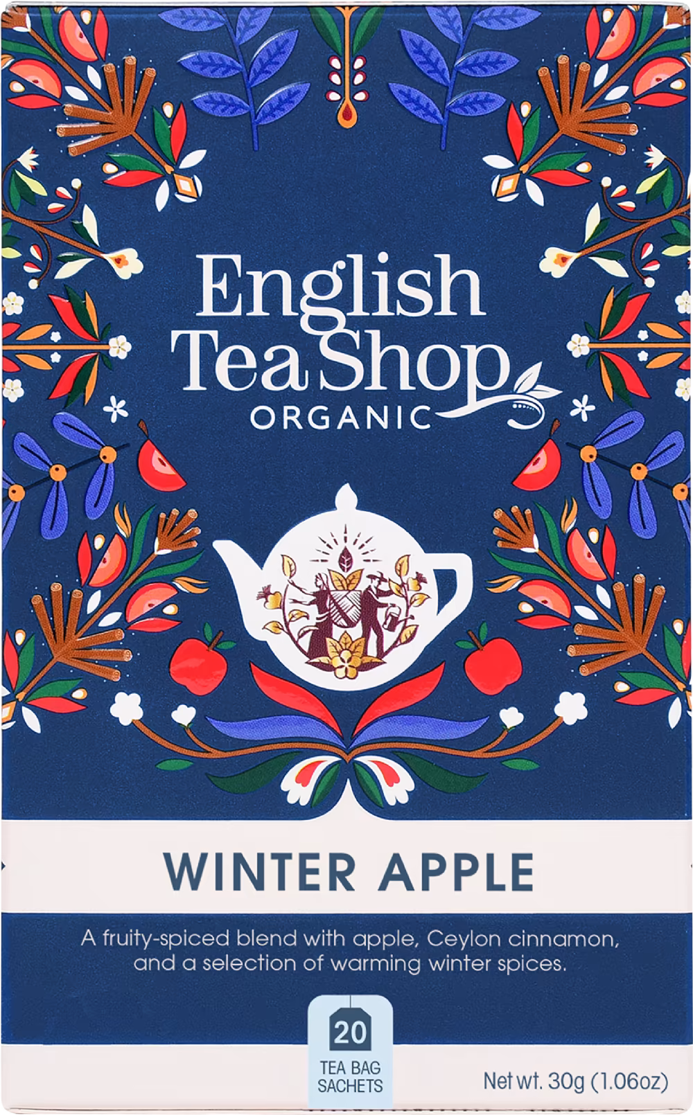 ENGLISH TEA SHOP Winter Apple - 20 Sachets 30g
