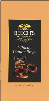 BEECH'S Whisky Liquor Rings 100g