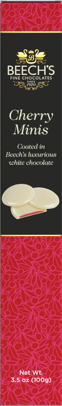 BEECH'S Cherry Minis - White Chocolate 100g
