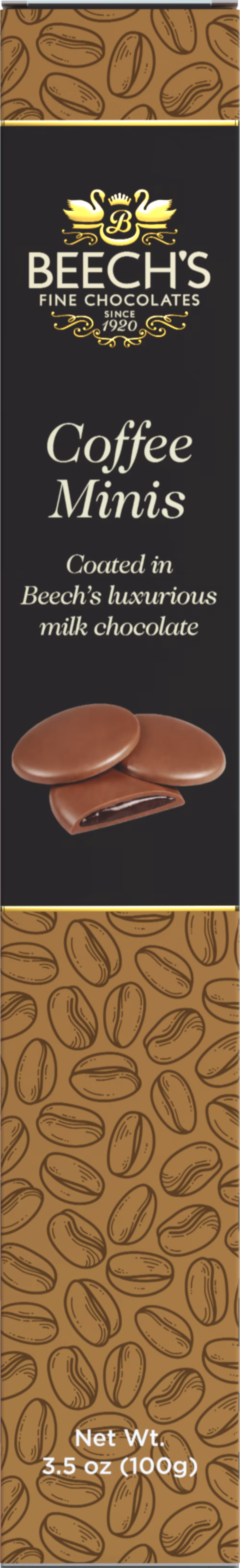 BEECH'S Coffee Minis - Milk Chocolate 100g
