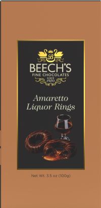 BEECH'S Amaretto Liquor Rings 100g