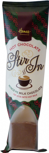 HAMES Stir In Hot Chocolate Spoon - Mince Pie Flavour 35g