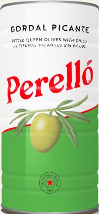 PERELLO Gordal Picante Olives - Giant Can 600g