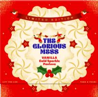 THE GLORIOUS MESS Vanilla Gold Sparkle Pavlova