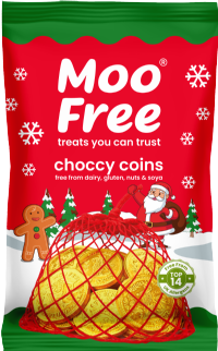 MOO FREE Choccy Coins 49g