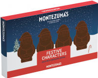 MONTEZUMA'S Festive Characters - Solid Milk Chocolate Santas 60g