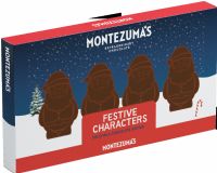 MONTEZUMA'S Festive Characters - Solid Milk Chocolate Santas 60g