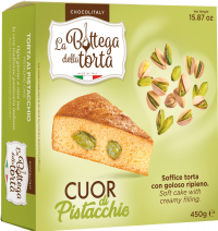CHOCOLITALY Cuor di Pistacchio - Pistachio Filled Cake 450g