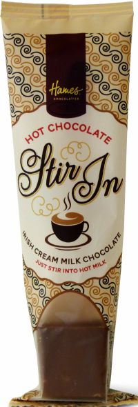 HAMES Stir In Hot Chocolate Spoon - Irish Cream Flavour 35g