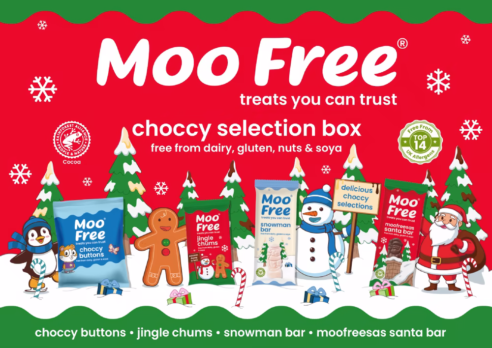 MOO FREE Choccy Selection Box 100g