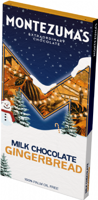 MONTEZUMA'S Milk Chocolate Gingerbread Bar 90g