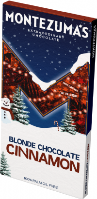 MONTEZUMA'S Blonde Chocolate Cinnamon Bar 90g