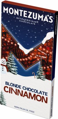 MONTEZUMA'S Blonde Chocolate Cinnamon Bar 90g