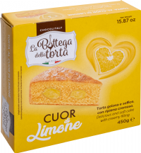 CHOCOLITALY Cuor di Limone - Lemon Filled Cake 450g