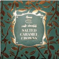 HAMES Milk Chocolate Salted Caramel Crowns - Aqua Box 126g