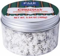 PME CAKE Christmas Sprinkle Mix - Shining Stars 160g