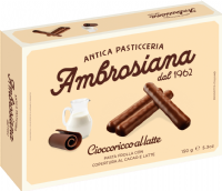 AMBROSIANA Cioccoricco al Latte - Milk Chocolate 150g