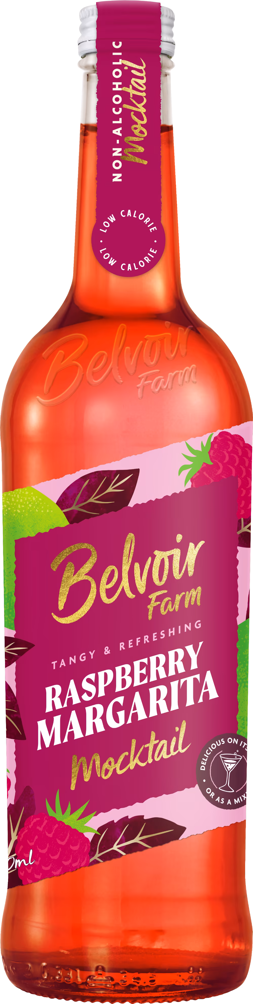 BELVOIR Raspberry Margarita Mocktail 750ml
