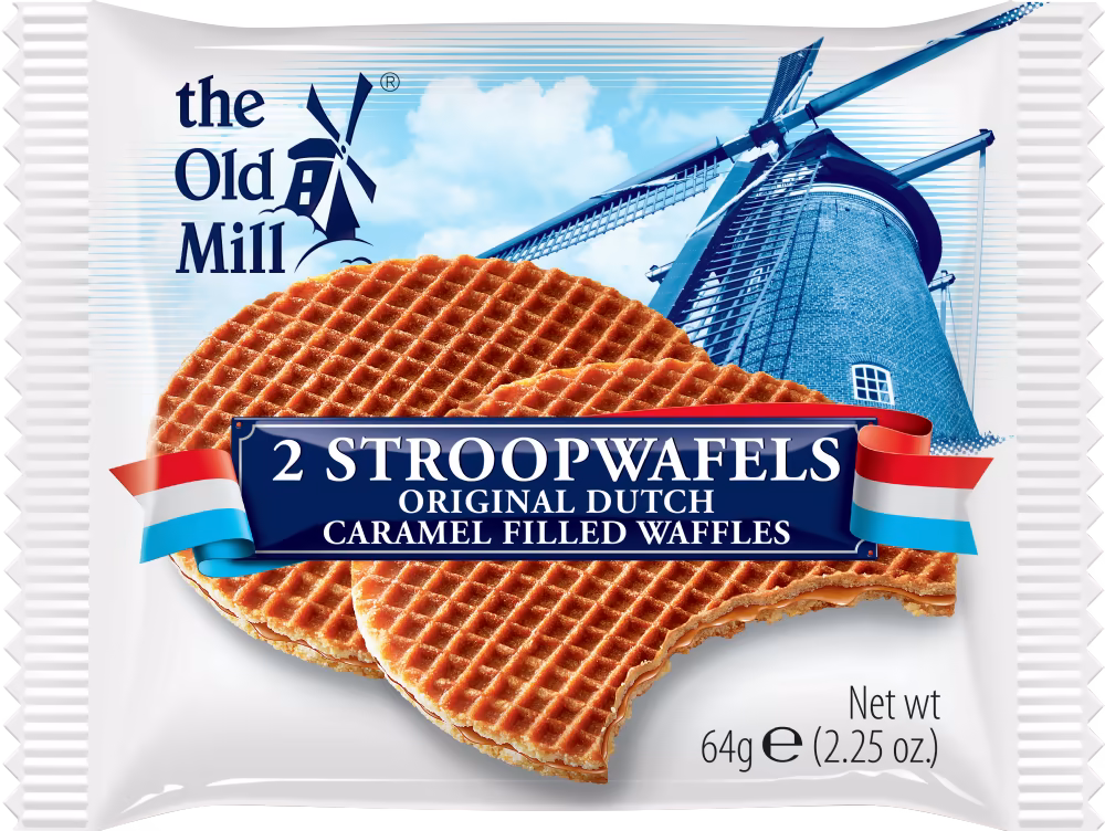THE OLD MILL 2 Stroopwafels 64g