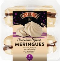 BAILEYS Chocolate Dipped Meringues - 8 Pack