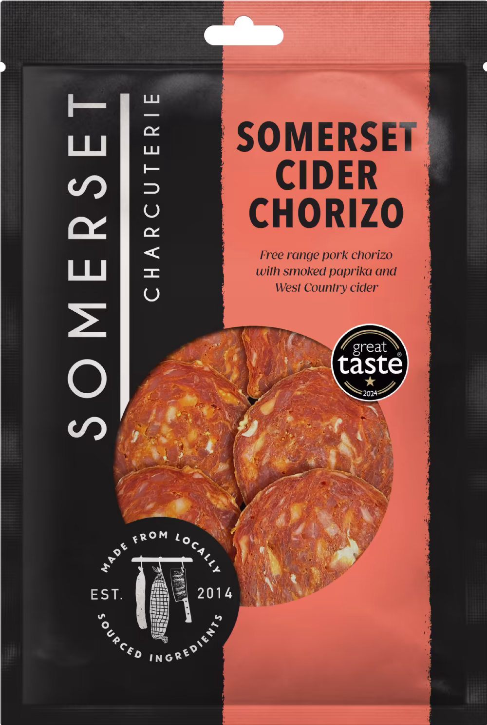 SOMERSET CHARCUTERIE Somerset Cider Chorizo 60g