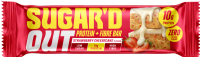 SUGAR'D OUT Protein Oat Bar - Strawberry Cheesecake Flavour 62g