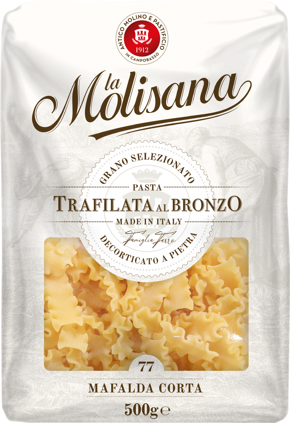 LA MOLISANA Mafalda Corta Pasta 500g