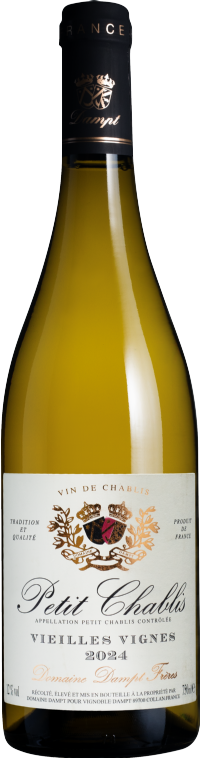 LAITHWAITES Domaine Dampt Petit Chablis Vieilles Vignes 12% ABV 750ml