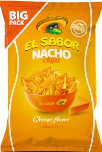EL SABOR Nacho Chips - Cheese Flavour 180g