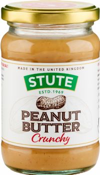 STUTE Crunchy Peanut Butter 270g