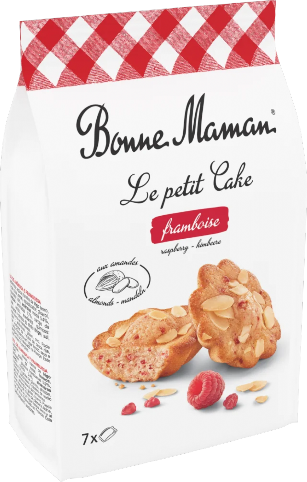 BONNE MAMAN Le Petit Cake - Raspberry 175g