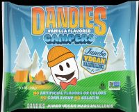 DANDIES Vanilla Flavoured Campers - Jumbo Vegan Marshmallows 280g