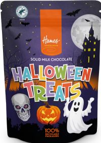 HAMES Solid Milk Chocolate Halloween Treats - Pouch 100g