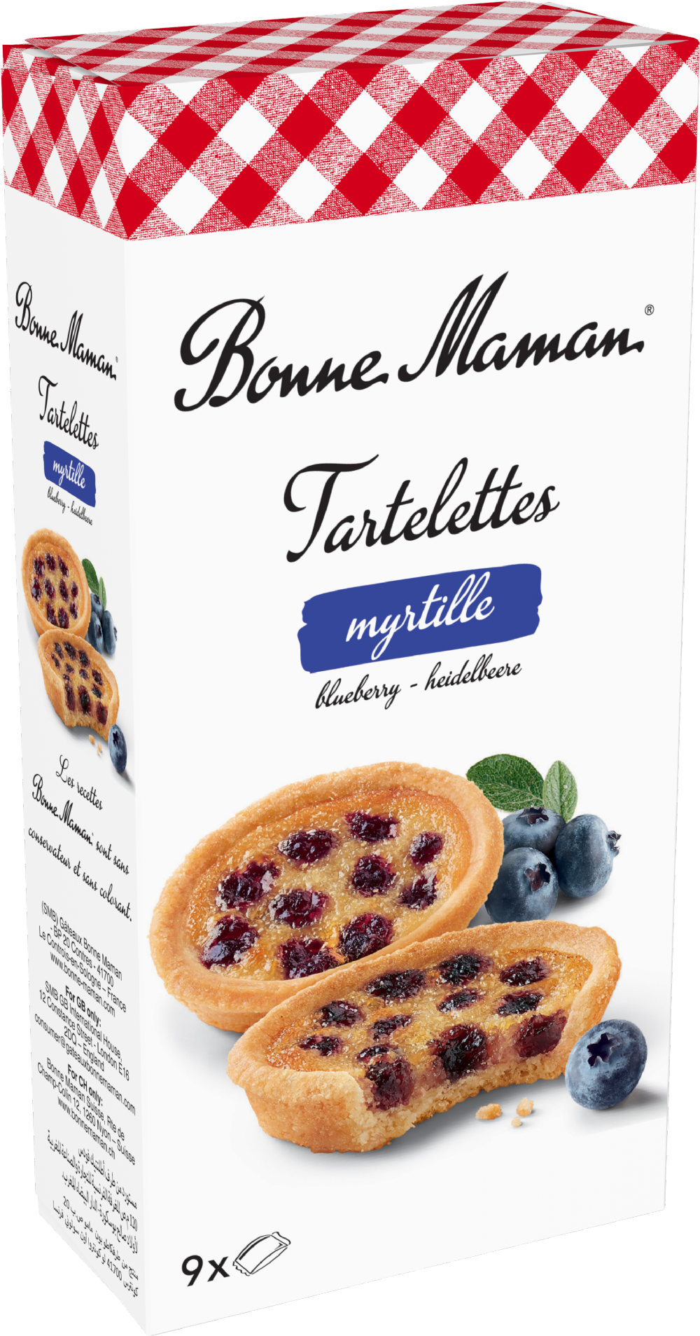 BONNE MAMAN Petits Tartlets with Blueberry 135g
